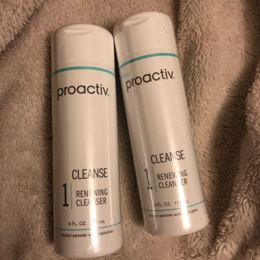 NEW Proactiv renewing cleansers
